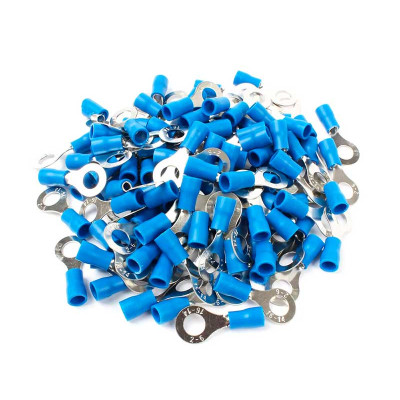 Blue ring terminal 8.5mm set of 100 pcs